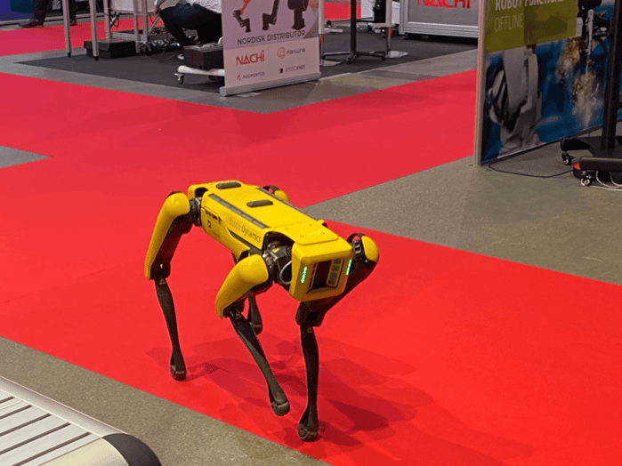 Boston dynamics robot at R-22