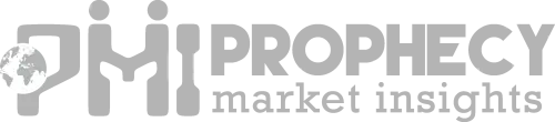 Prophecy Market Insights logo gray transparent